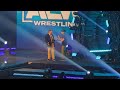 Tony Khan and Tony Schiavone - A Special Send Off From AEW&#39;s July 20th 2022 Taping In Atlanta!