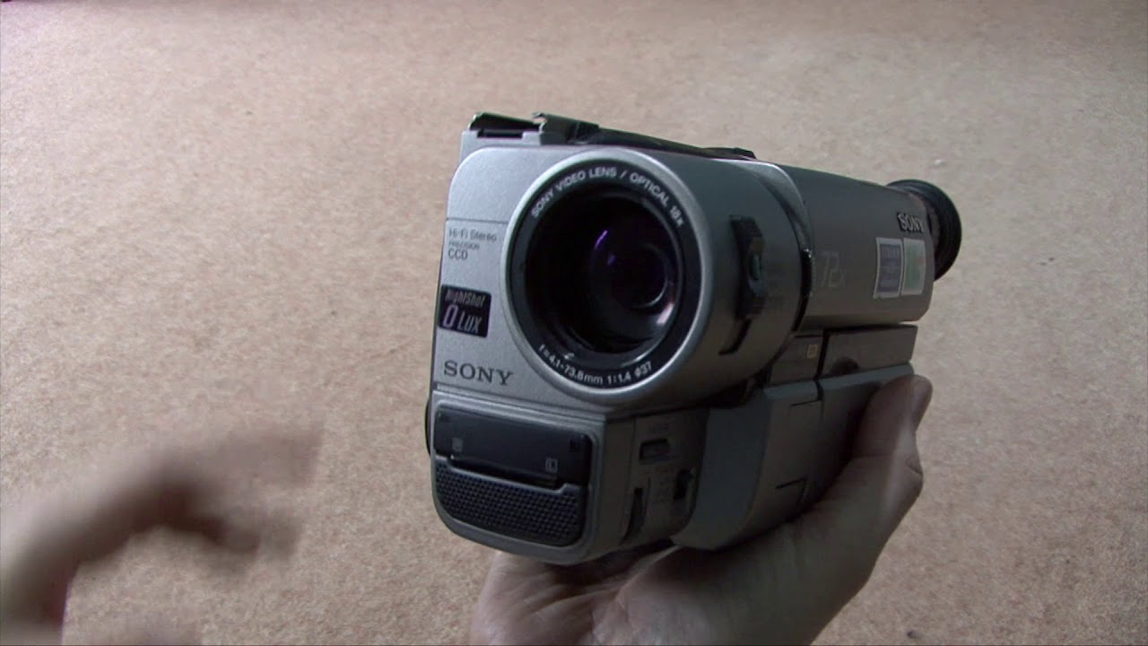 Sony CCD-TRV65E Overview In 2019 - YouTube