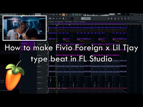 Fivio Foreign  x Lil Tjay Type Beat FL STUDIO TUTORIAL