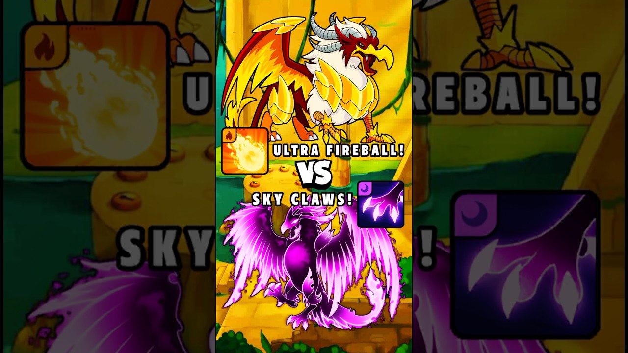 Gryphynos Exclusive Skill VS Fenixaro Reborn Battle 🔥 