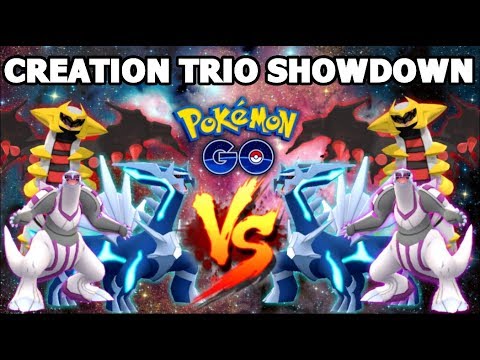 CREATION TRIO (Palkia, Giratina, Dialga) in Pokemon Go Battle League. 