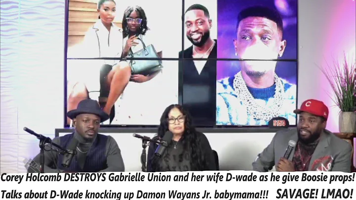 WOW! Corey Holcomb DESTROYS Gabrielle Union. Talks...