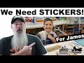 We need Stickers for Him! Pay it Forward: Mail Call Sticker Swap! Cancer Sucks