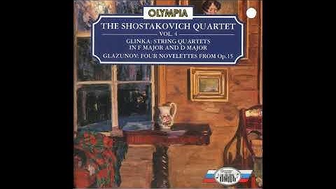 Mikhail Glinka : String Quartet in F major (1830)