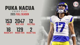Puka Nacua 2025 Highlights | Every Target, Catch, and Run