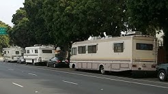 Motorhome Homeless In LA