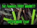 TROUT MAGNET Fishing In Streams, CREEKS, & Rivers!