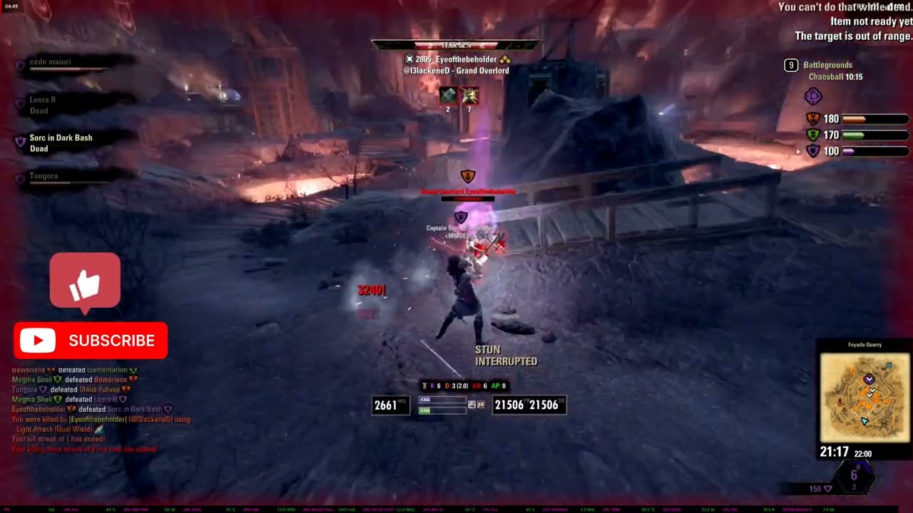 Eso PvP Tactic Skill -"Killer's Blade"  Be careful with this skill if you are not Nightblade!! 