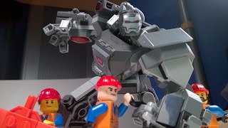 Building The Lego War Machine Mech | Stop-Motion Build