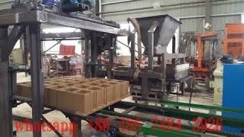 Automatic Stacker For Automatic block machine