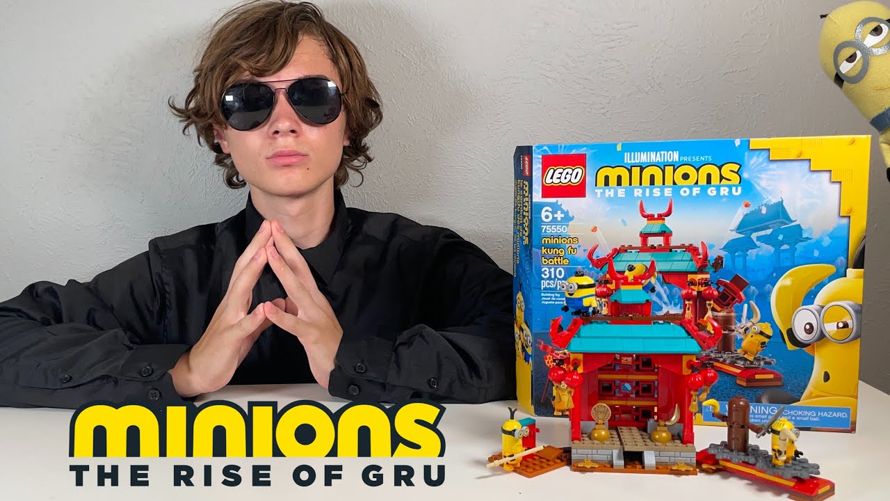 LEGO Minions The - (75550) Of Battle - Minions Kung Rise Gru YouTube Review Fu