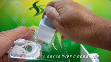 BOROFONE - Bộ Cóc Cáp Sạc Nhanh BA32A Cổng Type C