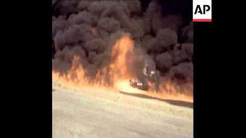 SYND 18 6 73 DAREDEVIL DRIVER SMASHES IN CARS AND ...