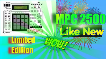 Akai MPC 2500 Limited Edition Repaired! | mpcstuff.com