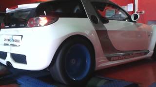 Smart Roadster OficinaDoPoder Stage1 Remap Dyno Test [95.5hp;156nm]