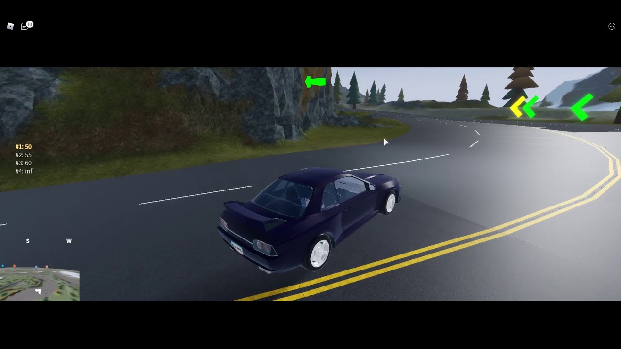 Vehicle Simulator - Touge run with a 86 and a R32