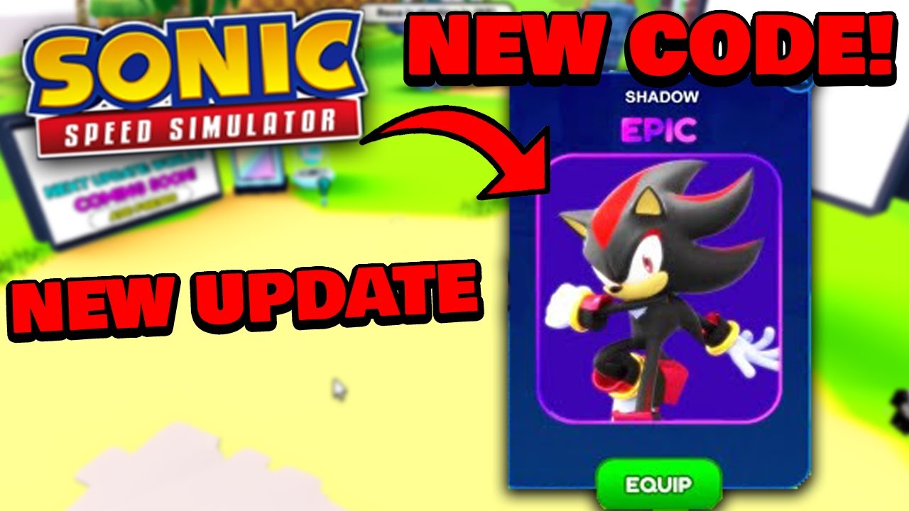 NEW* ALL WORKING CODES FOR Sonic Speed Simulator IN 2023! ROBLOX