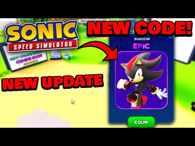 ⚡ NEW SONIC SPEED SIMULATOR CODE! GET SONIC'S SECRET SKIN FOR FREE - ROBLOX  2022 