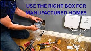 How to upgrade a Single Outlet to a Double in a Mobile Home