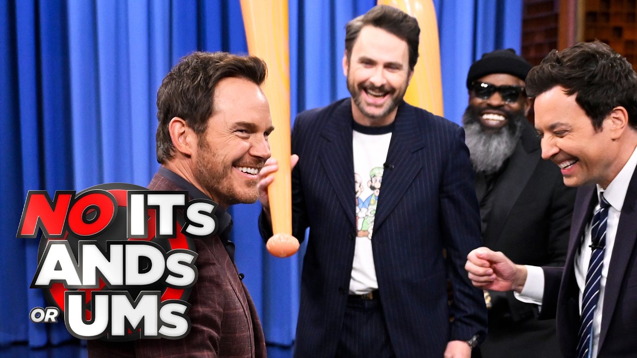 No Its, Ands or Ums with Chris Pratt and Charlie Day | The Tonight Show Starring Jimmy Fallon