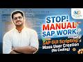 SAP GUI Scripting for Beginners: How to Automate Mass Activities Like a Pro!
