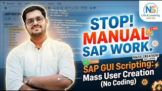 SAP GUI Scripting for Beginners: How to Automate Mass Activities Like a Pro!