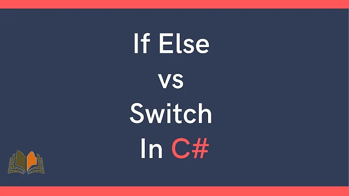 If Else vs Switch in C#.