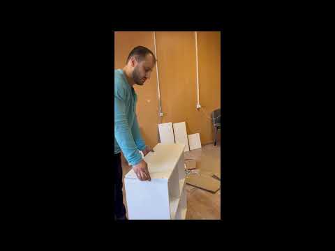 Сборка стеллаж 108