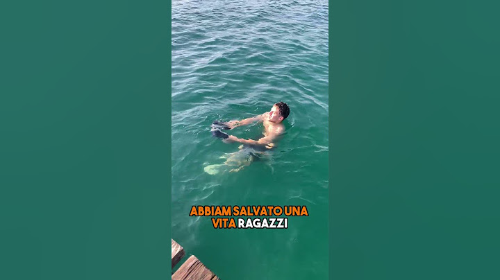 HO SALVATO LA VITA AD UN RAGAZZO..