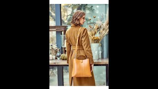 Mi Bolsa London Women's Handmade Premium Leather Bag - Victoria Shouder Bag 1223