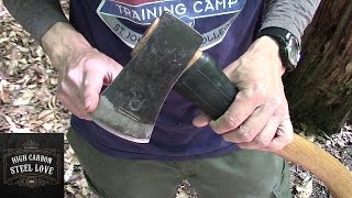 Affordable Camp Axe Options - Part 2 The Council Tool Camp Axe & Husqvarna Hatchet