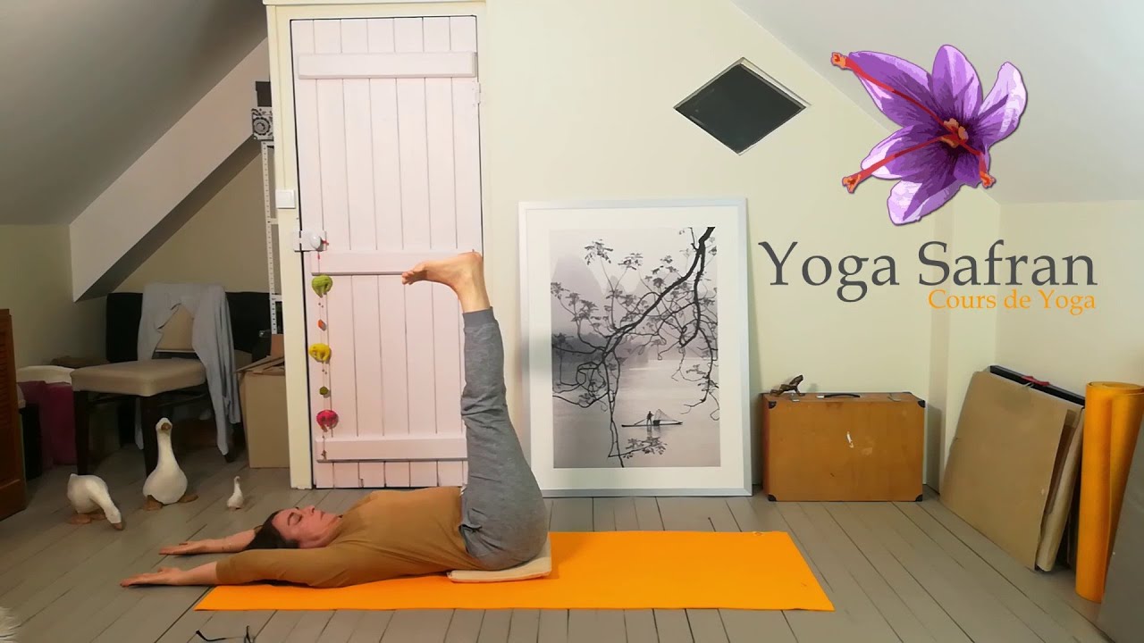 Séance Yoga du soir 30 mn. Cours de Yoga au sol