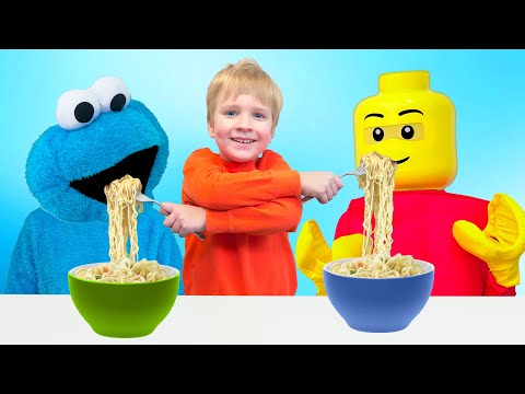 Arthur Amelia Clean His Messy Room And Become Friends With Lego Man And Cookie Monster