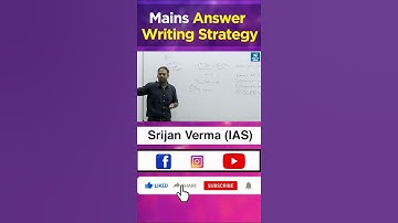 Mains Answer Writing Strategy #3 | Srijan Verma IAS | UPSC CSE Mains | NEXT IAS #shorts