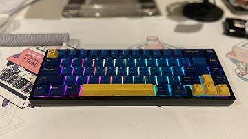 Clean KBD67 Lite R3 x Novelkey Creams (ASMR)