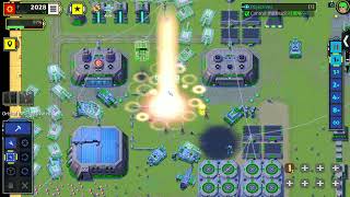 Retro Commander having some fun with orbital laser strike and nuke screenshot 2