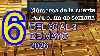 Lucky Numbers For This Weekend June 30th To May 3rd 2026