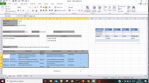 Manual Testing || Login Functionality || Decision Table Technique