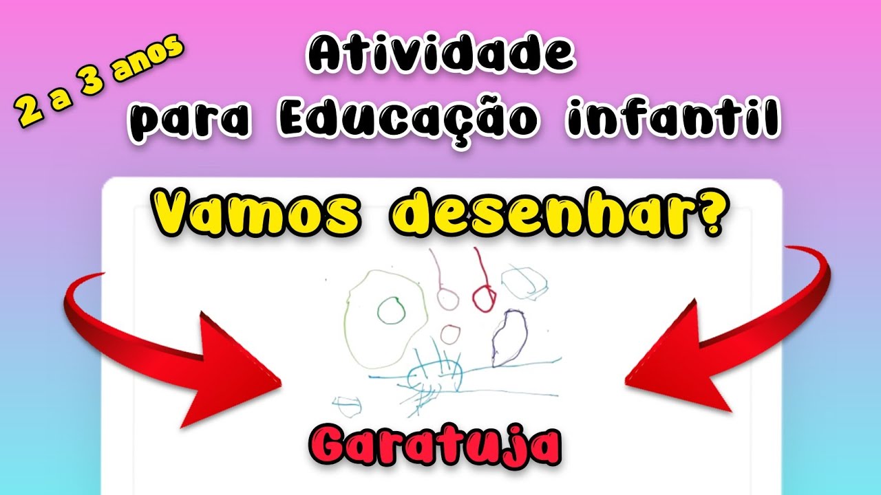 Garatujas Na Educação Infantil - BRAINCP
