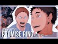 HAIKYUU!! TEXTS || PROMISE RING || MATSUHANA [ FT. IWAOI ]