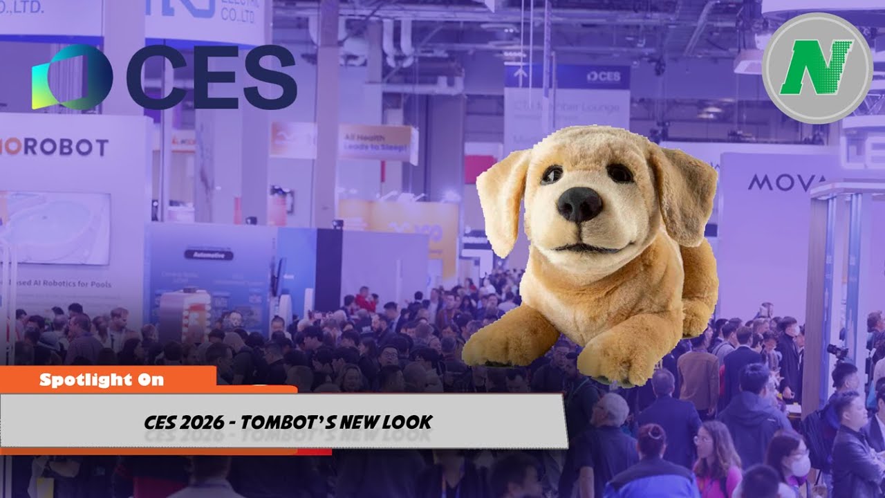 tomoT✨ CES 2026 - Tombot Updates Their Design And Gets Closer To Launch