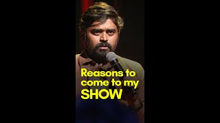 Why did you come to the show? | Tamil stand up comedy | Jagan Krishnan