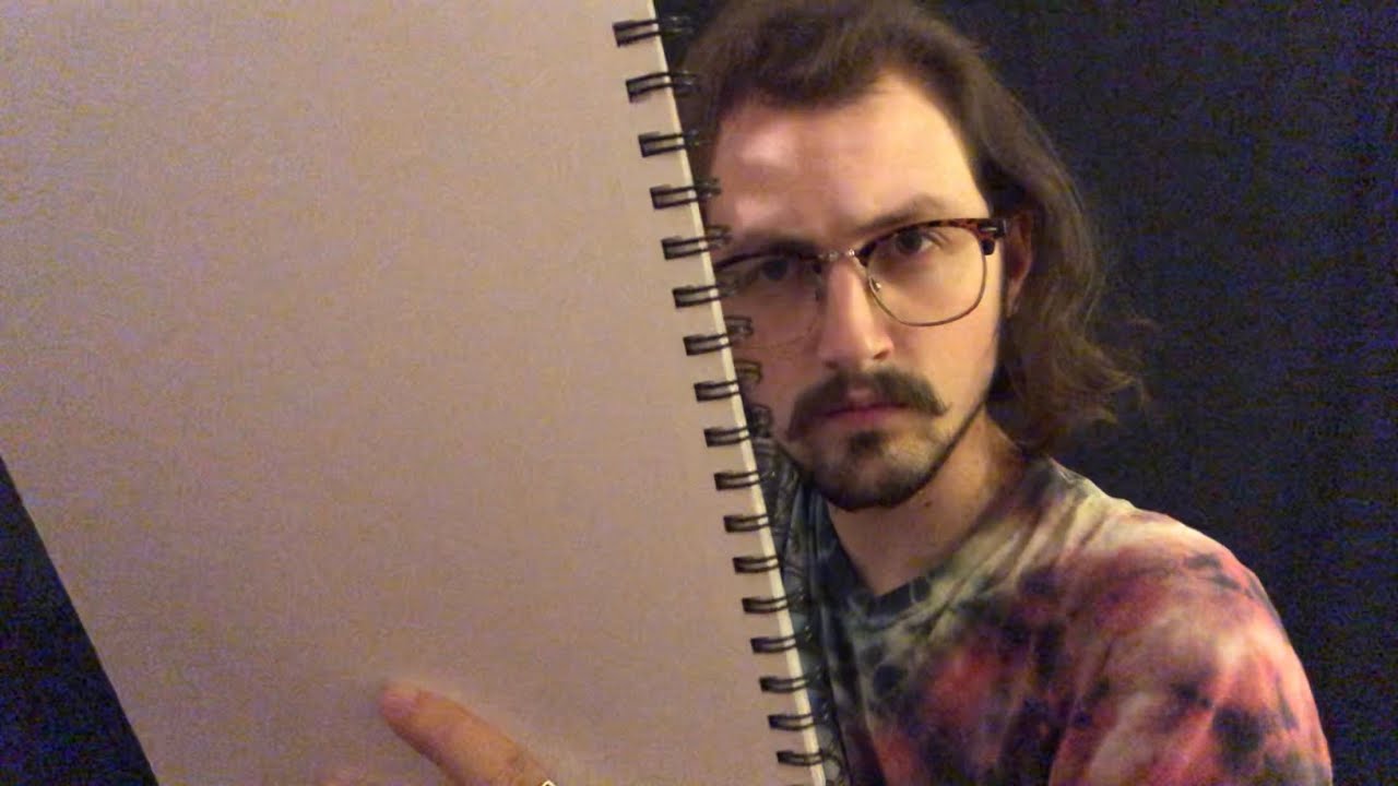 ASMR Confused Man Sketches You Roleplay (semi chaotic)