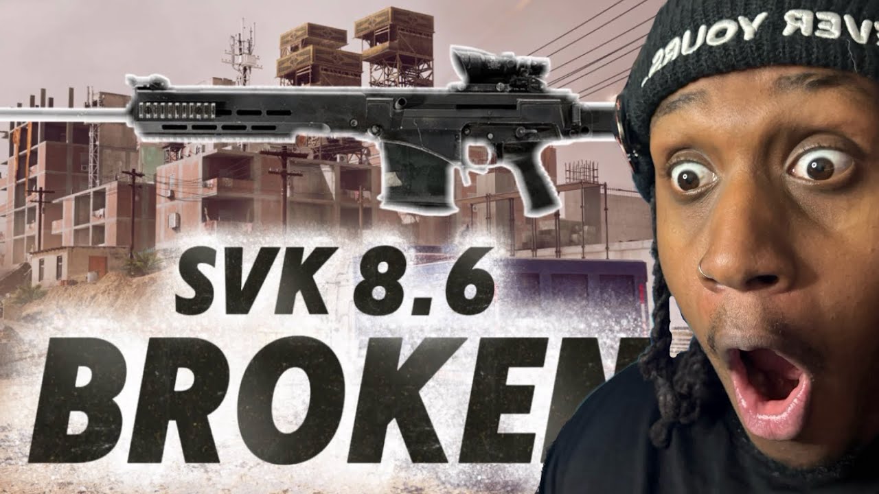 Destroying Players with the SVK 8.6 DMR | BROKEN! - YouTube