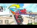 Franklin & shinchan found a flying Train station 🚂🎉 Indian theft auto simulator 😱💥