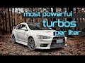 10 Of The Highest Specific Output Turbo Production Cars
