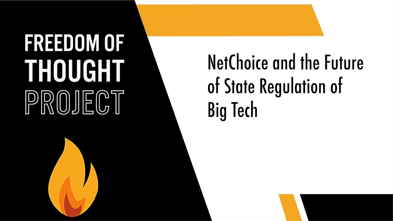 Netchoice Logo NetChoice and the Future of State Regulation of Big Tech - YouTube