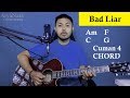 Chord Gampang (Bad Liar - IMAGINE DRAGON) by Arya Nara (Tutorial Gitar) Untuk Pemula