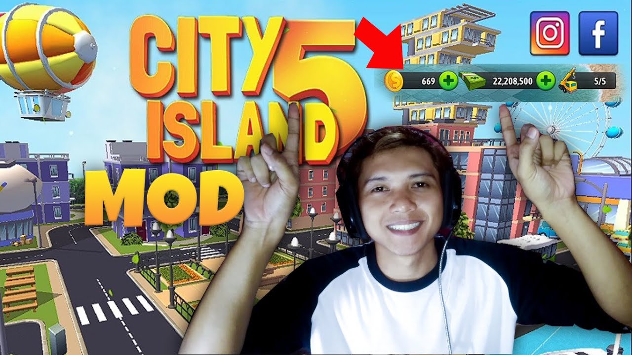 1 HARI JADI PRESIDEN! CITY ISLAND 5 MOD (UNLIMITED MONEY
