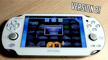 PS Vita Hacks: Consolepedia 3D v.0.2 UPDATE! Homebrew - September 2020 - Game Systems in 3D!